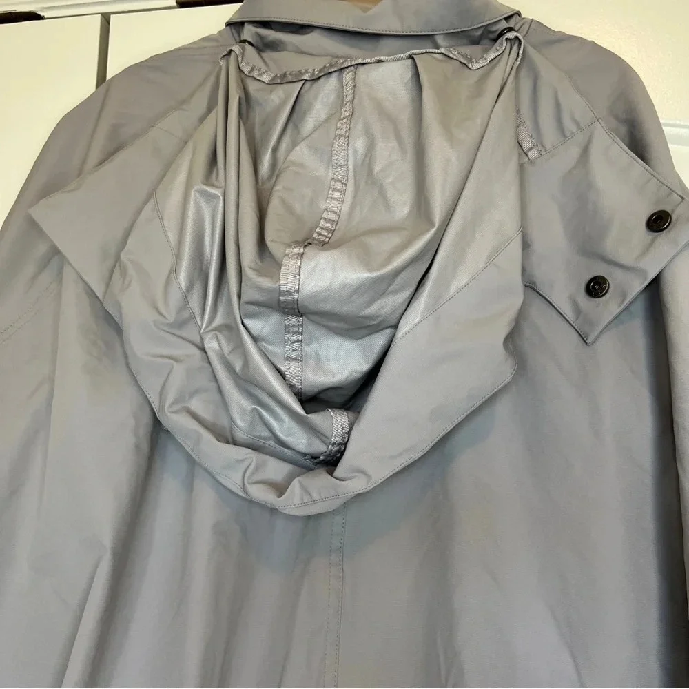Fabletics GIANA Jacket Light haze Grey Weather Resistant Womens Small S Small - Picture 8 of 10